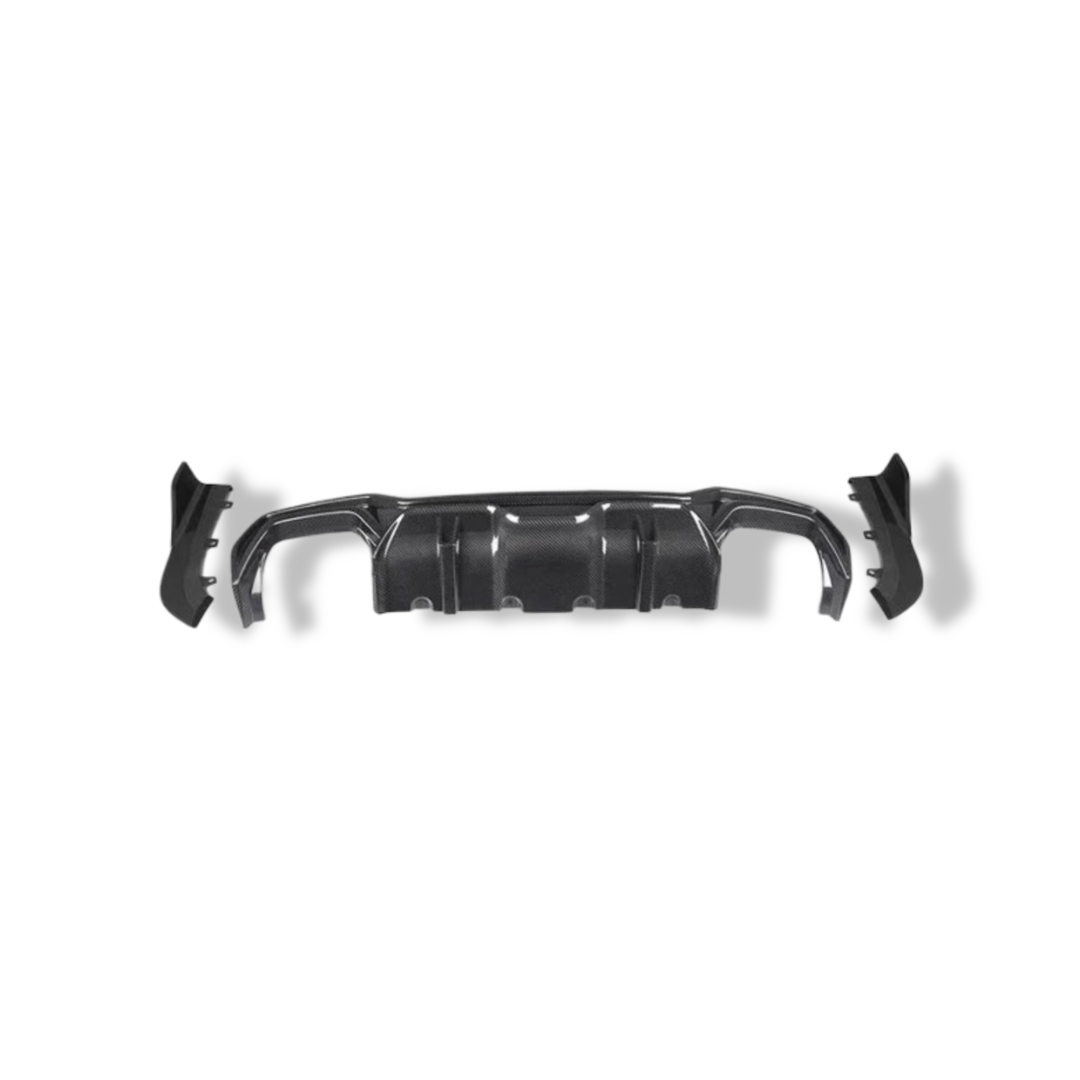 Carbon Fiber Rear Diffuser SQ Style  - BMW G22 / G23 4 Series
