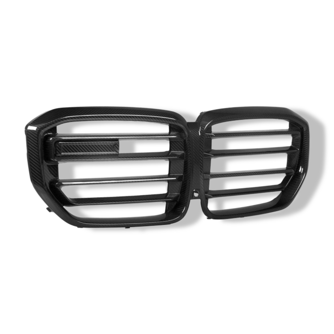Carbon Fiber Front Grill X5M Style - BMW G05 X5 LCI