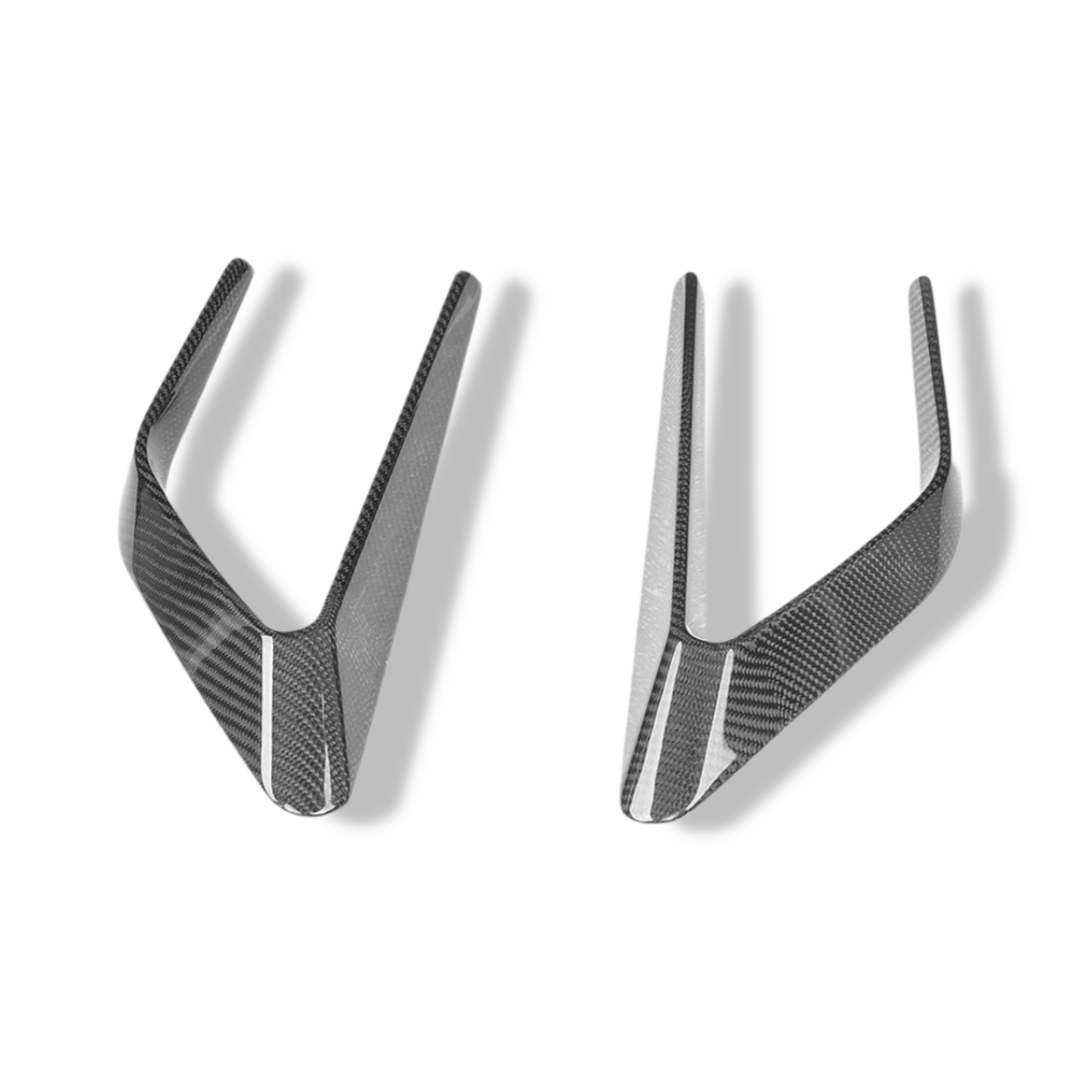 Carbon Fiber Fender Trims - Mercedes Benz W205 C63 AMG C-Class