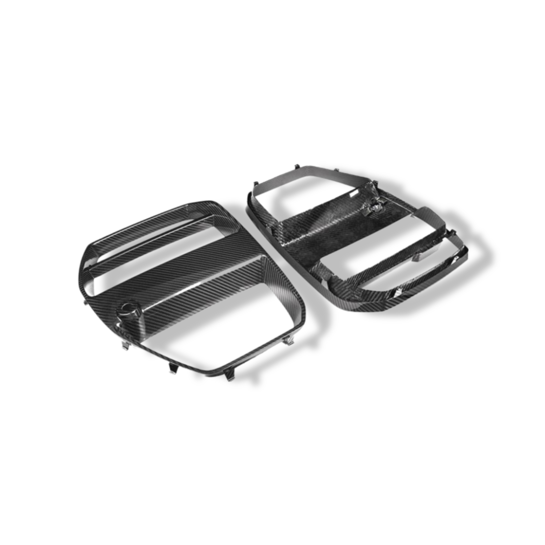 Carbon Fiber Front Grilles V Style - BMW G80 M3 / G82 M4 / G83 M4