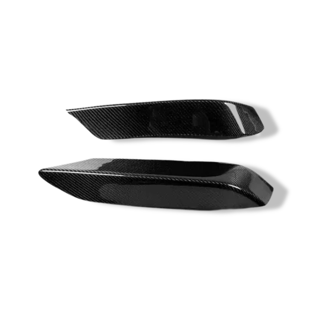 Carbon Fiber Front Bumper Upper Splitters - BMW F80 M3 / F82 M4 / F83 M4
