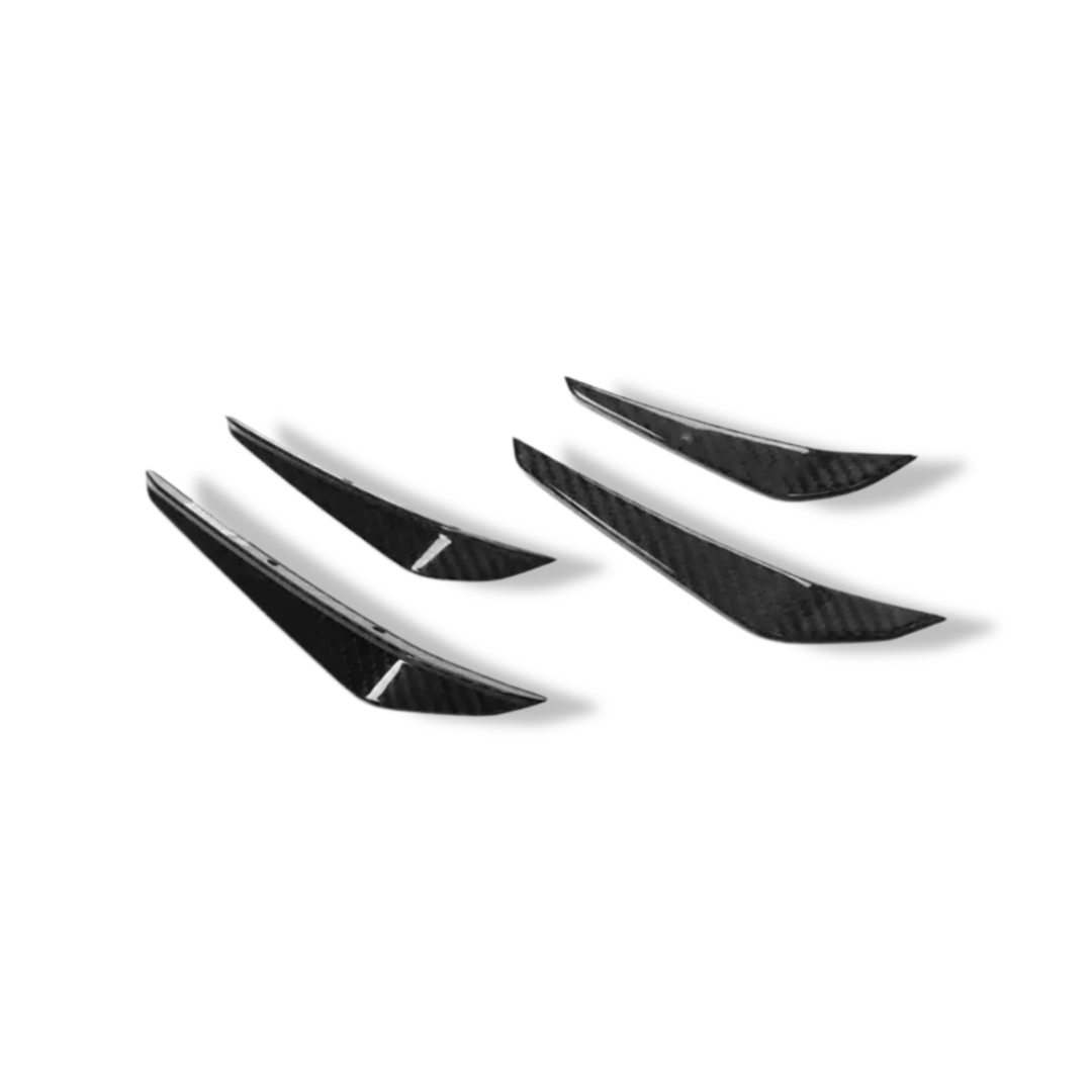 Carbon Fiber Front Canard Splitters MP Style - BMW G80 M3 / G82 M4 / G83 M4