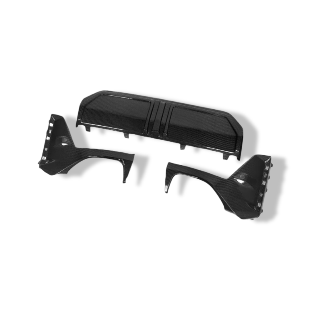 Carbon Fiber Rear Diffuser MP Style - BMW G20 3 Series LCI