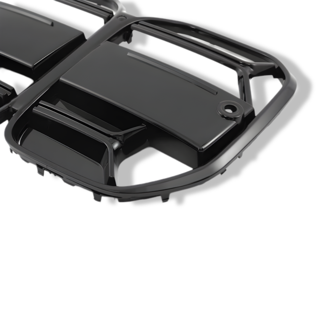 Gloss Black Front Grille CSL Style - BMW G22 4 Series