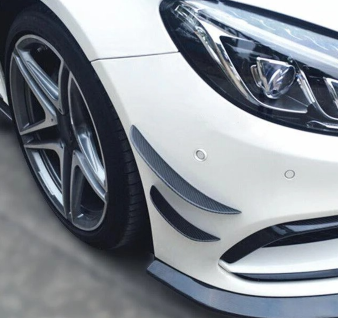 Carbon Fiber Front Canards BRS Style - Mercedes Benz W205 C63 AMG C-Class