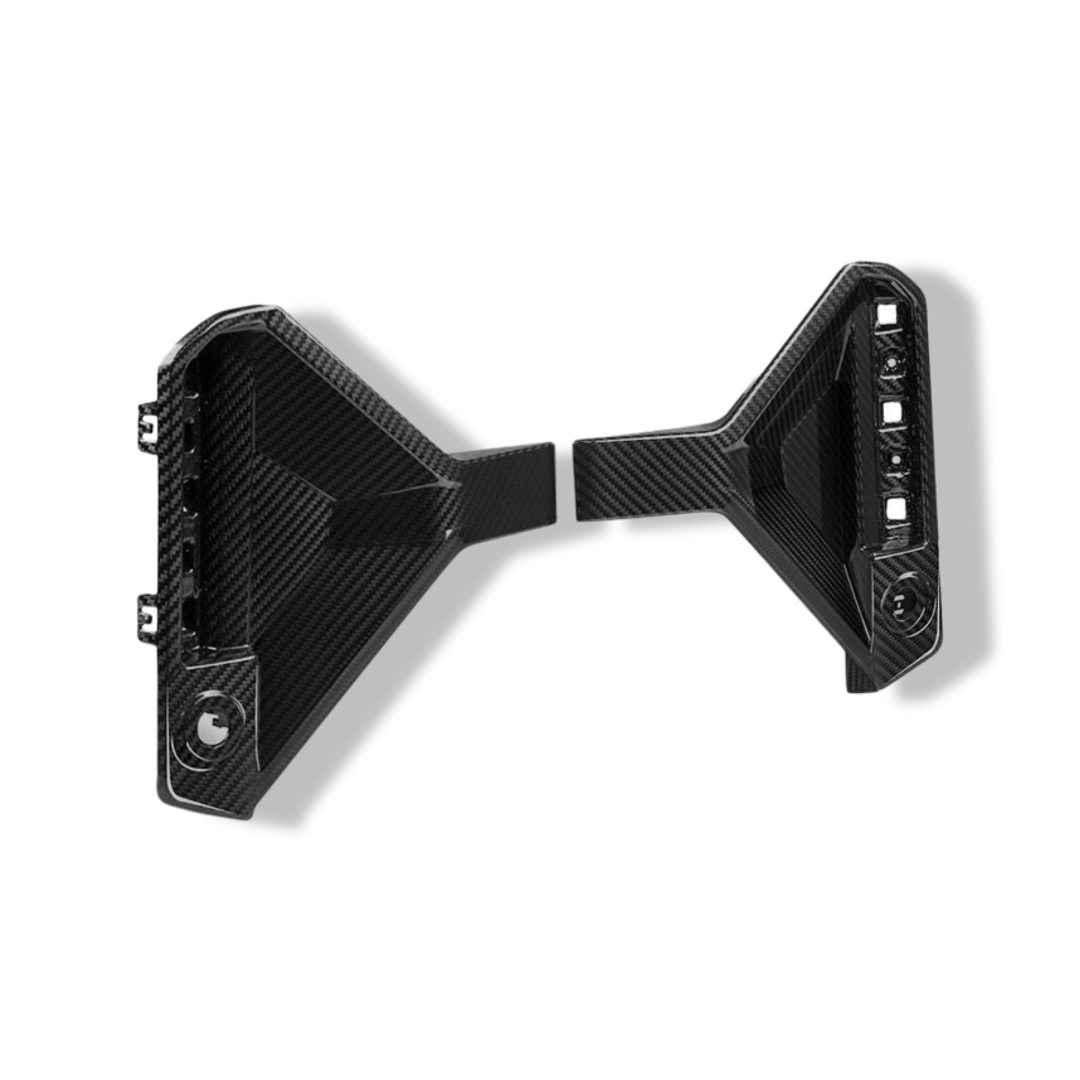 Carbon Fiber Rear Bumper Trims SQ Style - BMW G87 M2