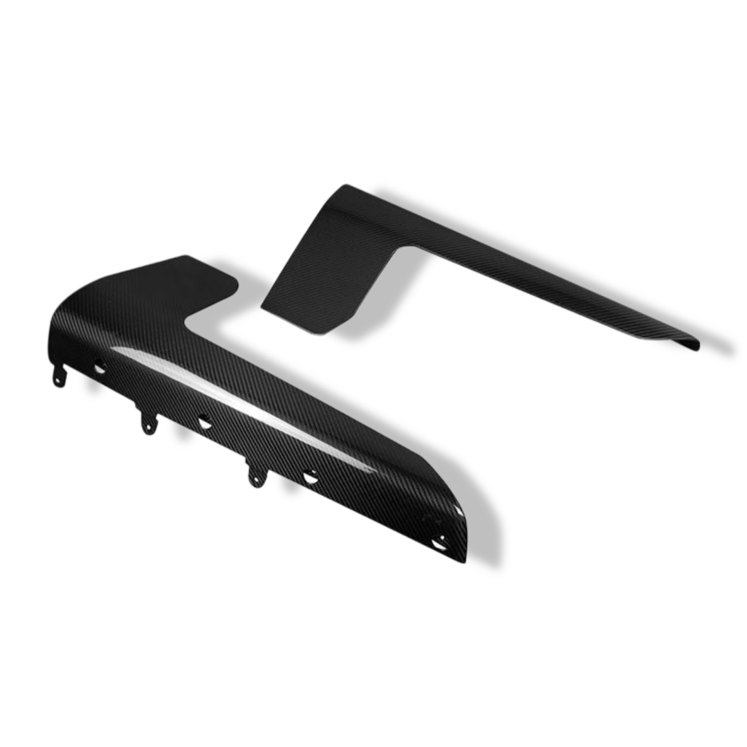 Carbon Fiber Side Skirt Winglets MP Style - BMW G87 M2