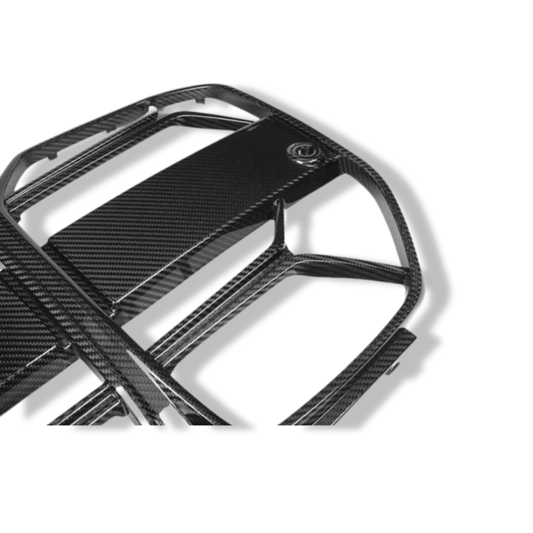 Carbon Fiber Front Grille CSL Style - BMW G26 4 Series