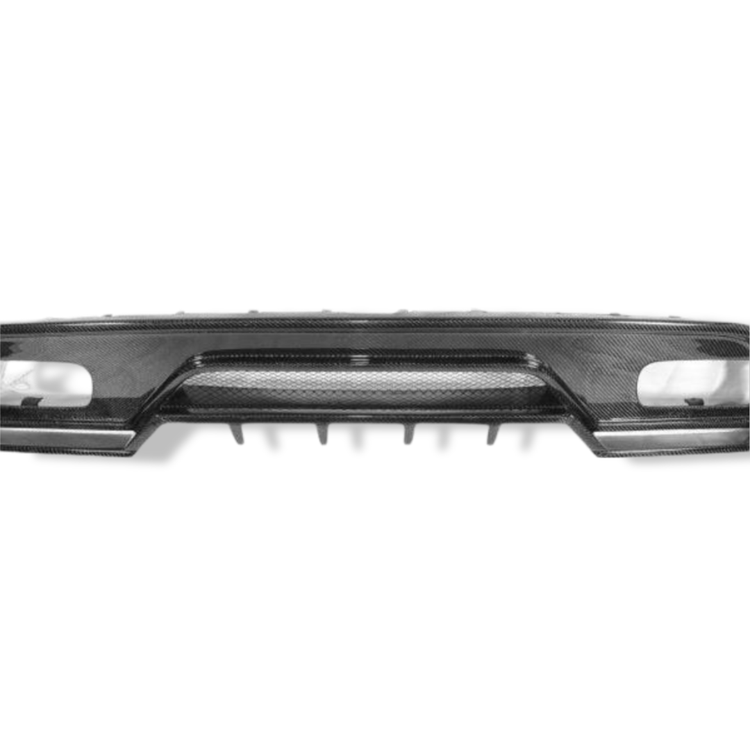 Carbon Fiber Rear Diffuser R Style - Mercedes Benz W176 A45 AMG A-Class