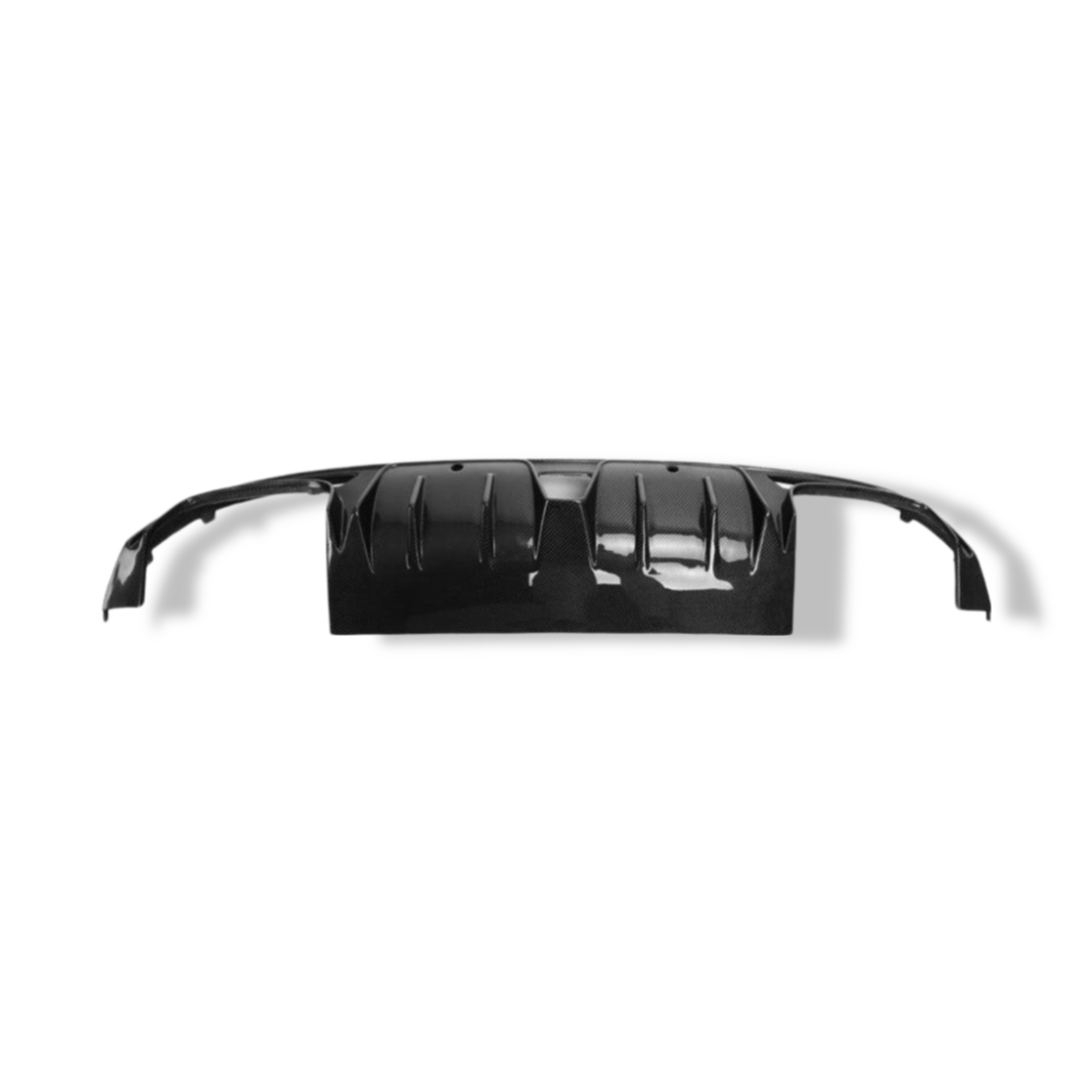Carbon Fiber Rear Diffuser BRS Style - Mercedes Benz W205 C-Class