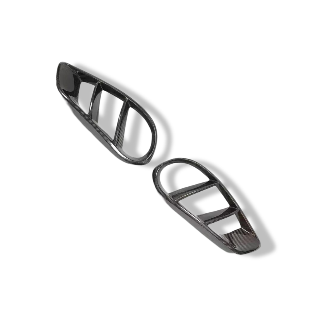 Carbon Fiber Front Air Vent Trims BRS Style - Mercedes Benz W205 C Class