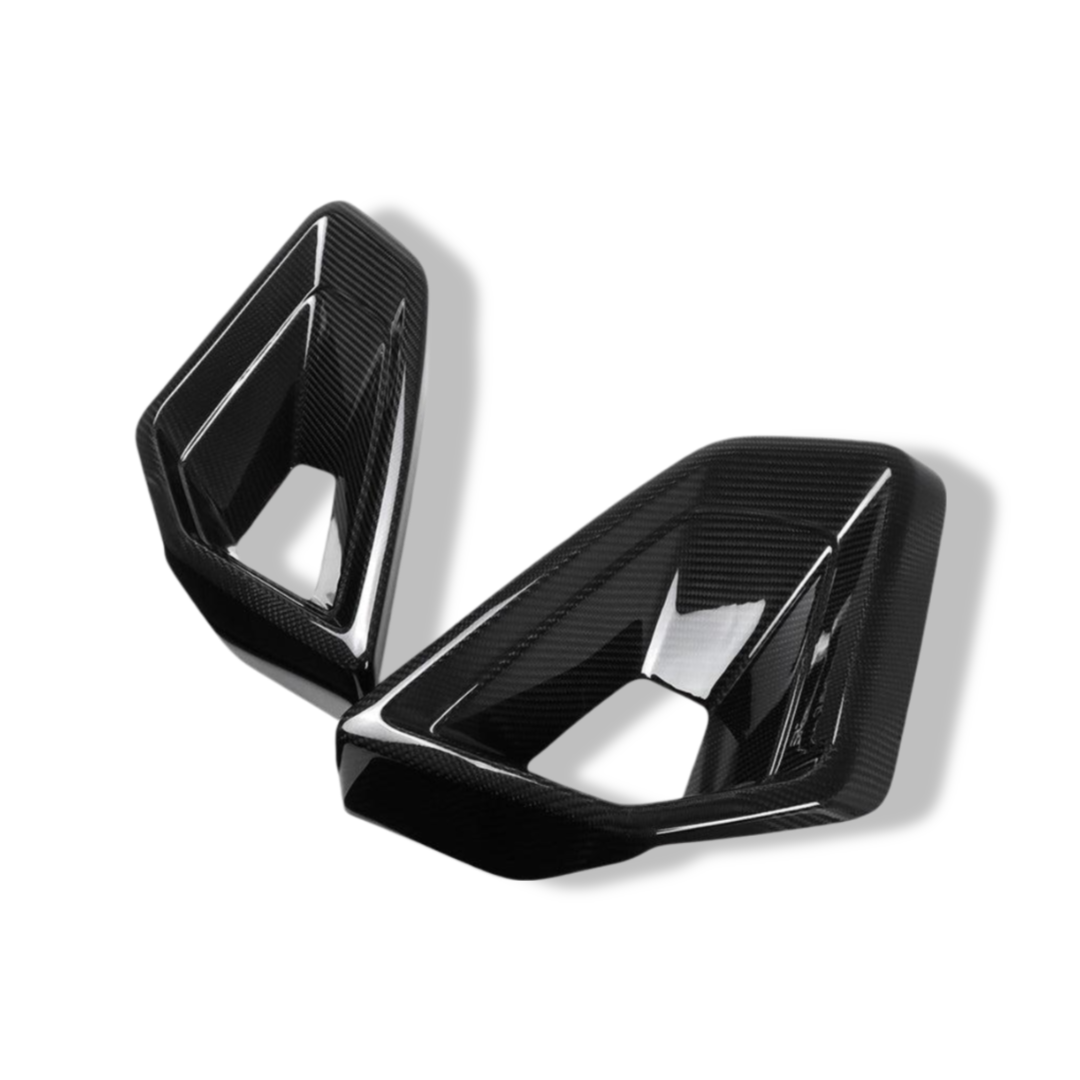 Carbon Fiber Front Bumper Air Vent Trim - BMW G05 X5 LCI
