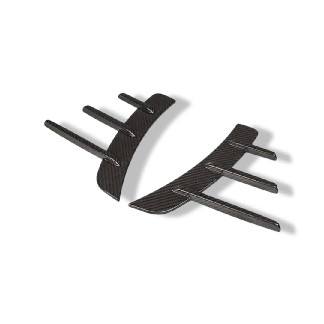 Carbon Fiber Rear Fender Trims SQ Style - BMW G22 / G23 4 Series