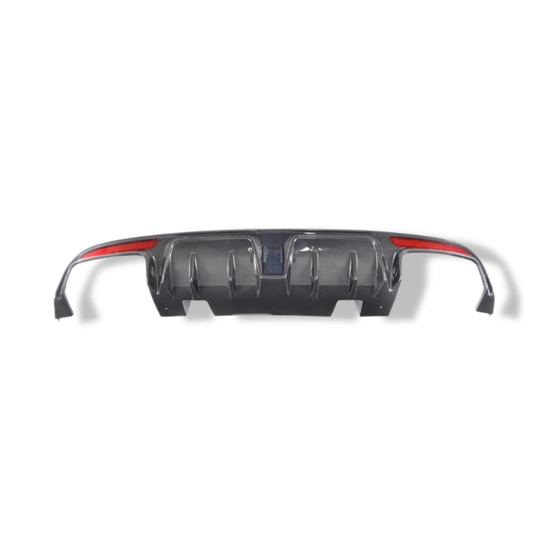 Carbon Fiber Rear Diffuser BRS Style - Mercedes Benz W205 C63 AMG