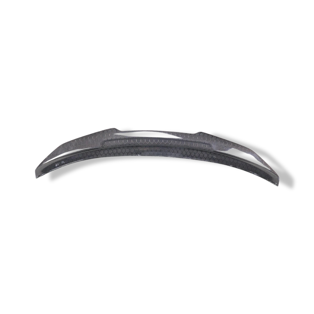 Honeycomb Carbon Fiber Trunk Spoiler PSM Style - BMW G80 M3 / G20 3 Series