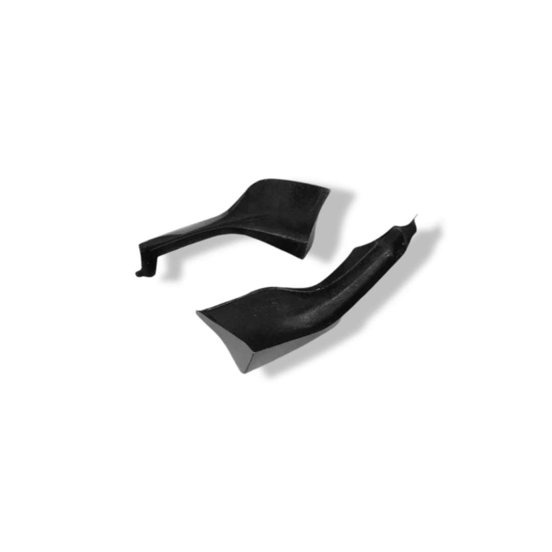Carbon Fiber Front Lower Splitters - BMW E60 5 Series