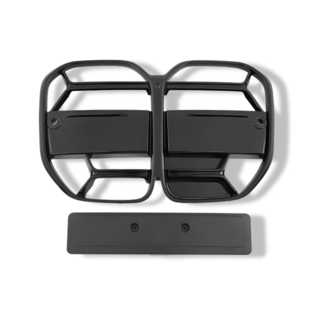 Gloss Black Front Grille CSL Style - BMW G22 4 Series