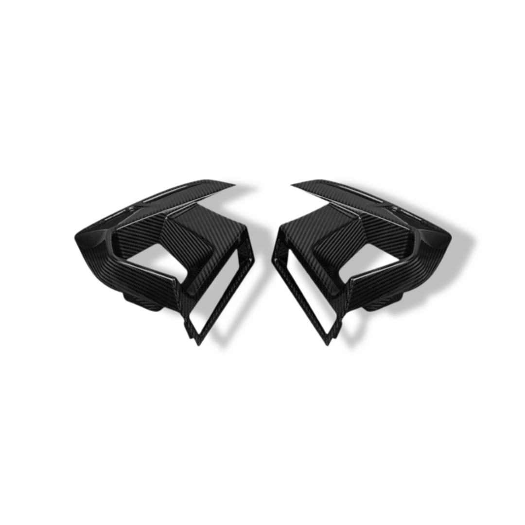 Carbon Fiber Front Air Ducts SQ Style - BMW F97 X3M LCI
