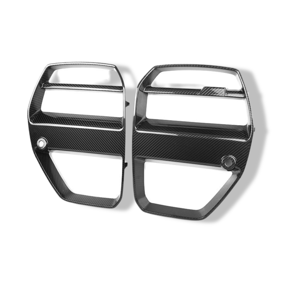 Carbon Fiber Front Grilles V Style - BMW G80 M3 / G82 M4 / G83 M4