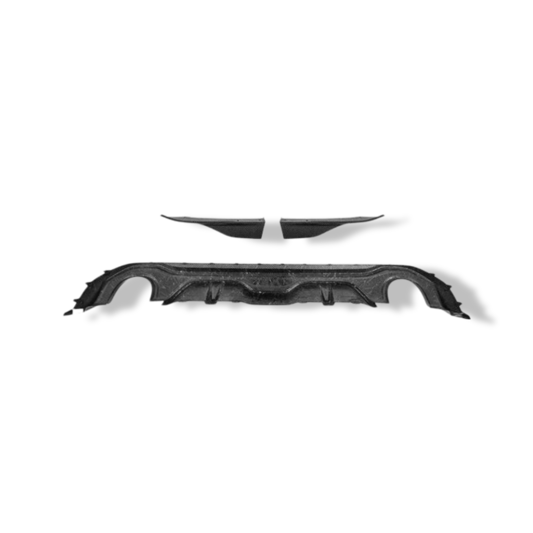 Carbon Fiber Rear Diffuser Z Style - BMW G26 4 Series