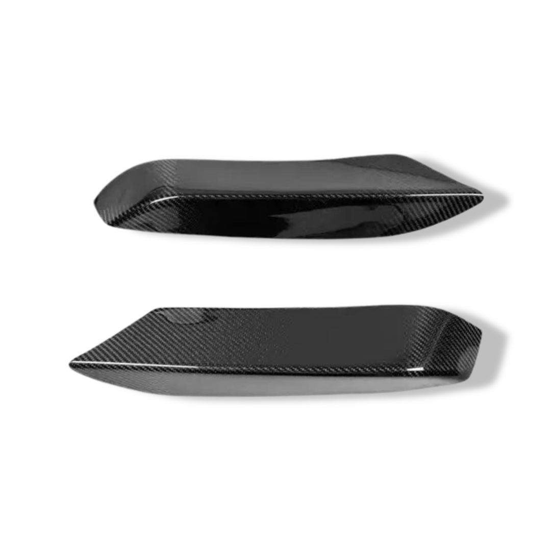 Carbon Fiber Front Bumper Upper Splitters - BMW F80 M3 / F82 M4 / F83 M4