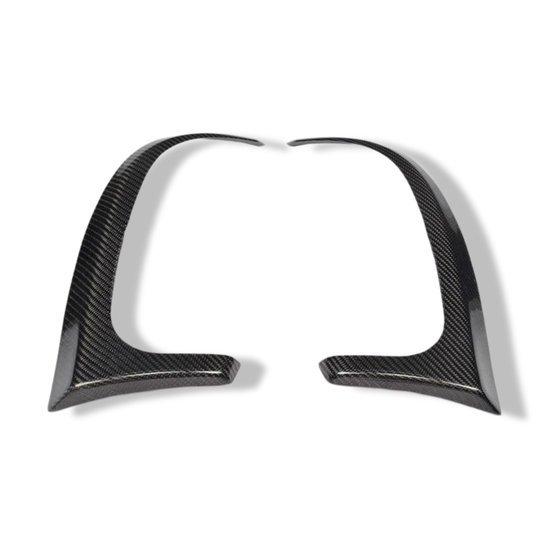 Carbon Fiber Rear Bumper Canards - Mercedes Benz W176 A-Class