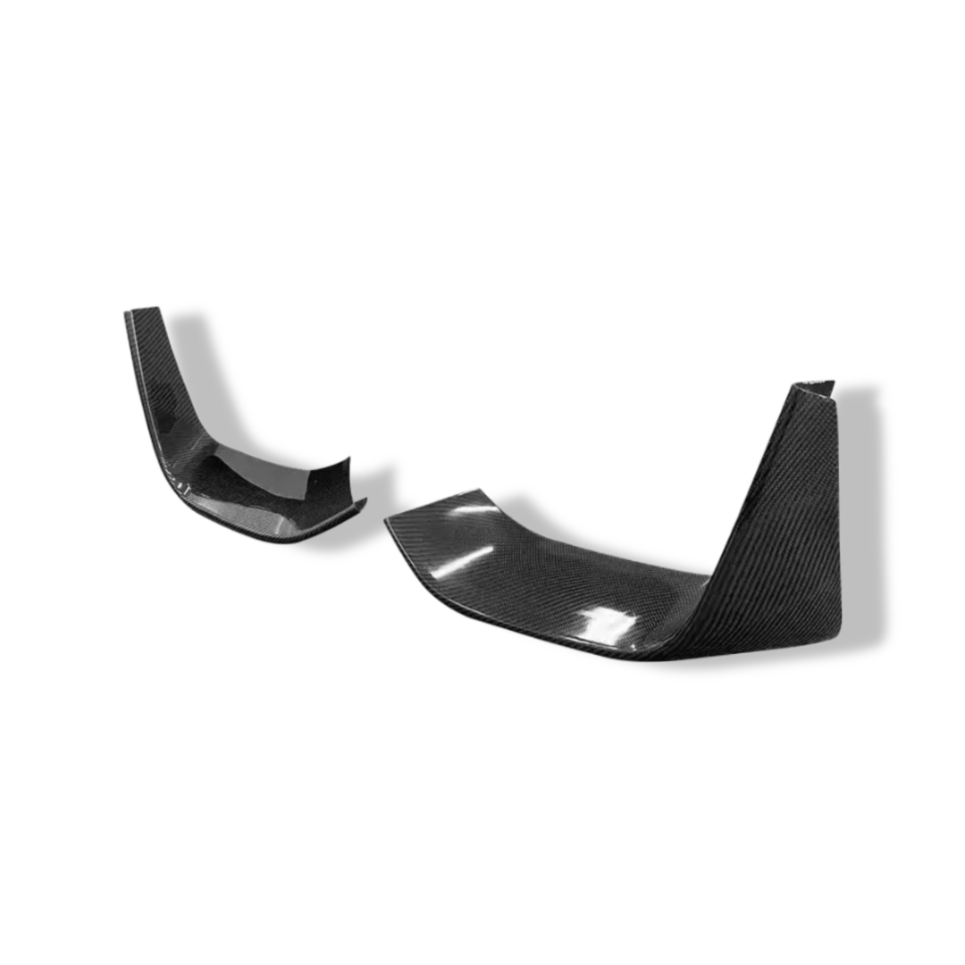 Carbon Fiber Front Bumper Lower Splitters - BMW F80 M3 / F82 M4 / F83 M4