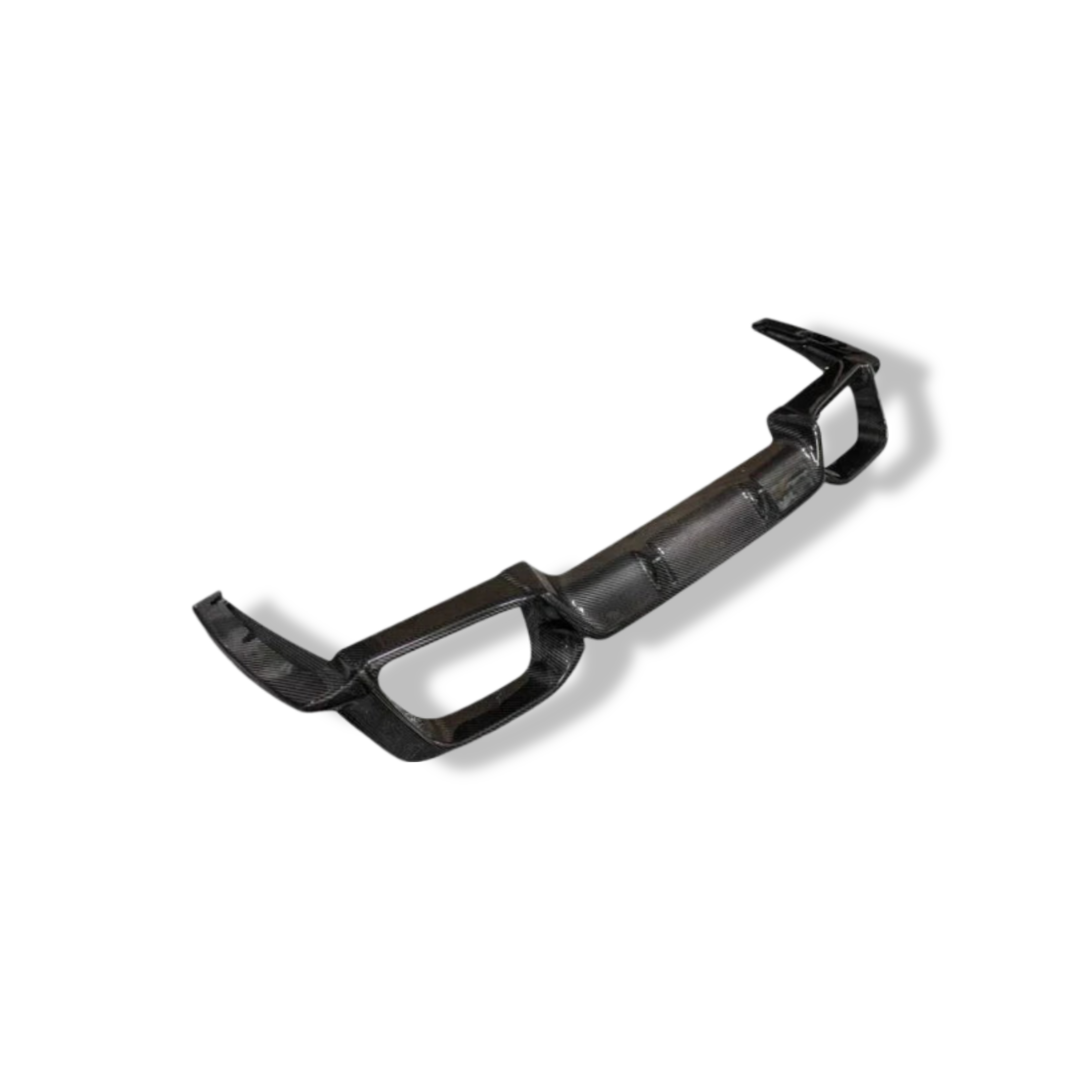 Carbon Fiber Rear Diffuser 3D Style - BMW F98 X4M