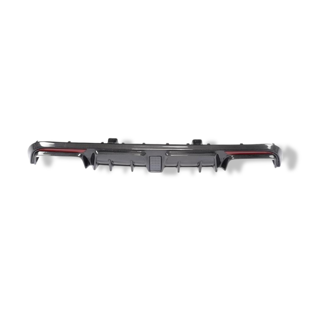 Carbon Fiber Rear Diffuser BRS Style - Mercedes Benz W205 C63 AMG