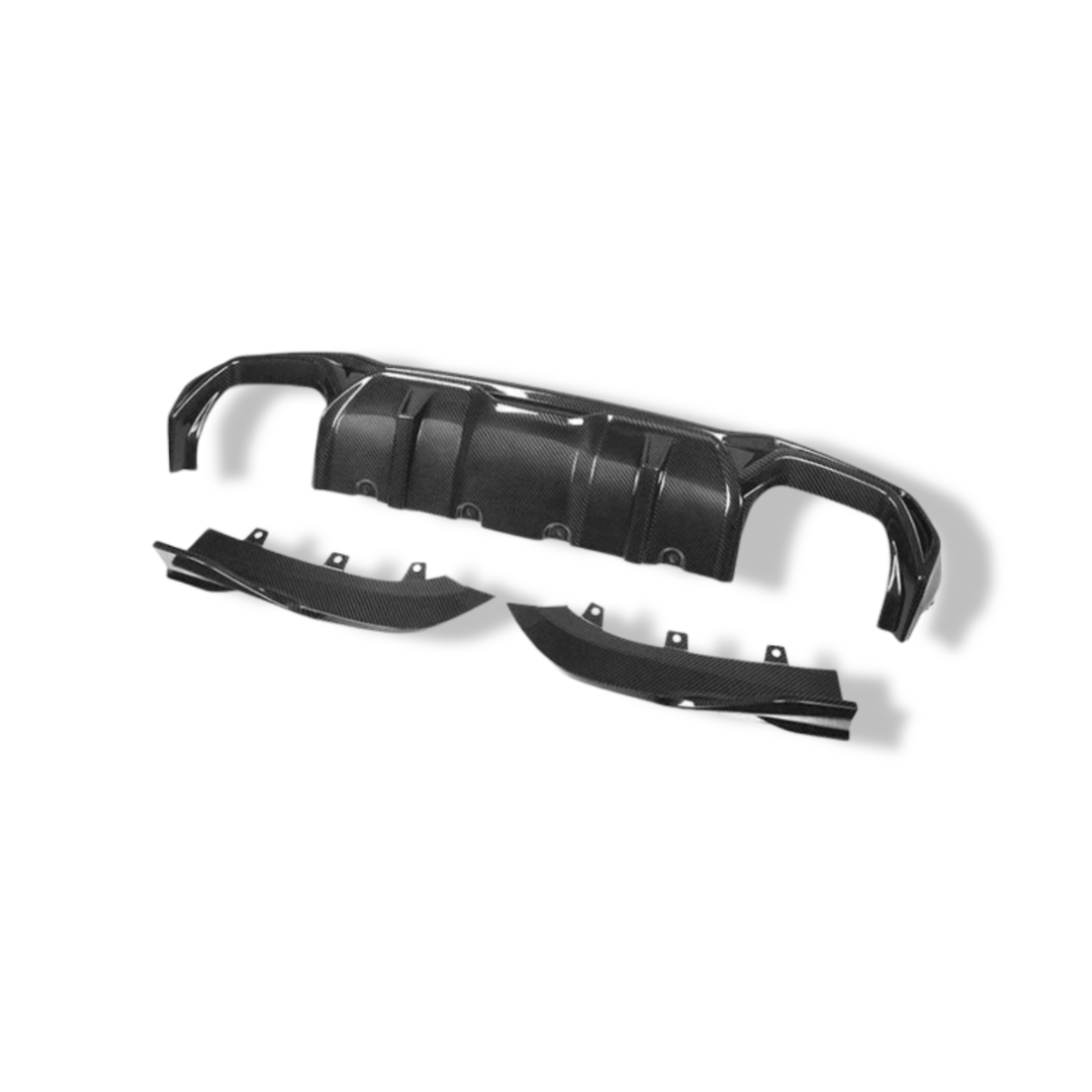 Carbon Fiber Rear Diffuser SQ Style  - BMW G22 / G23 4 Series