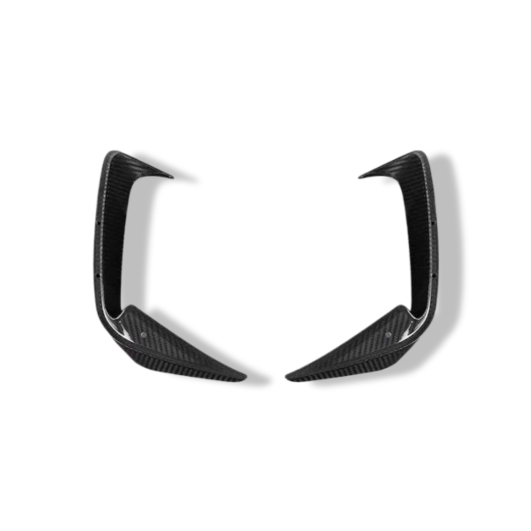 Carbon Fiber Rear Canards SQ Style - BMW G22 / G23 4 Series
