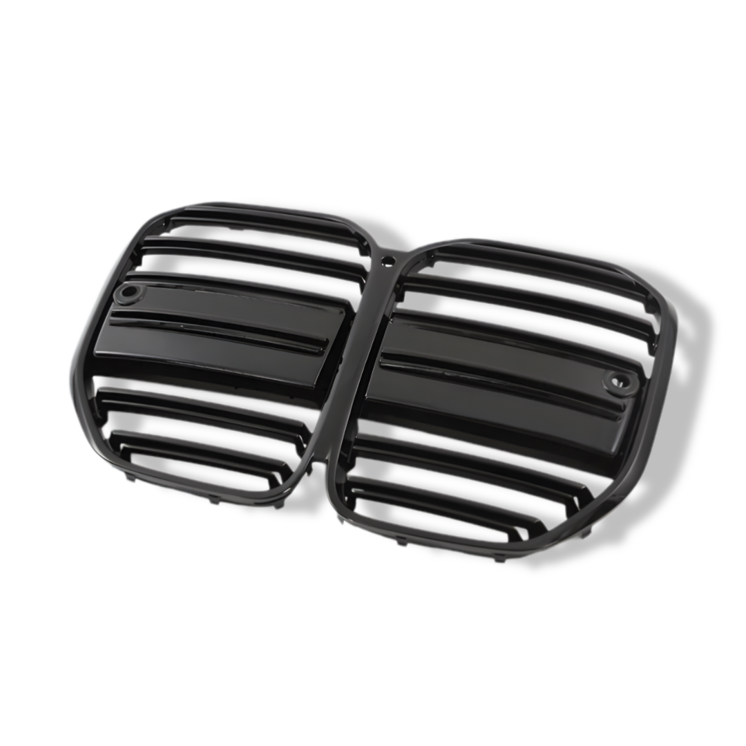 Dual Slat Gloss Black Front Grille - BMW G22 / G23 4 Series