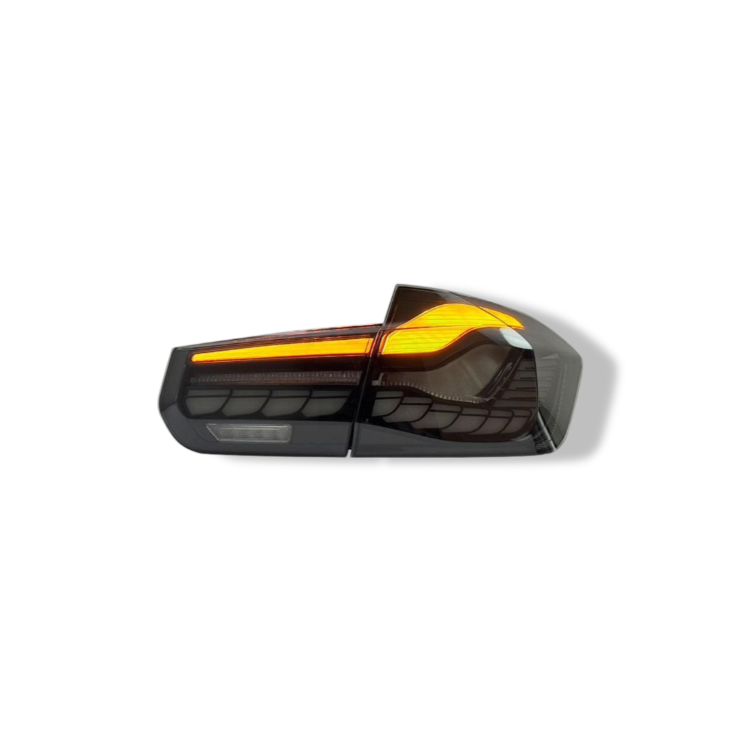 Smoked Clear LED Taillights GTS Style - BMW F80 M3 / F30 3 Series
