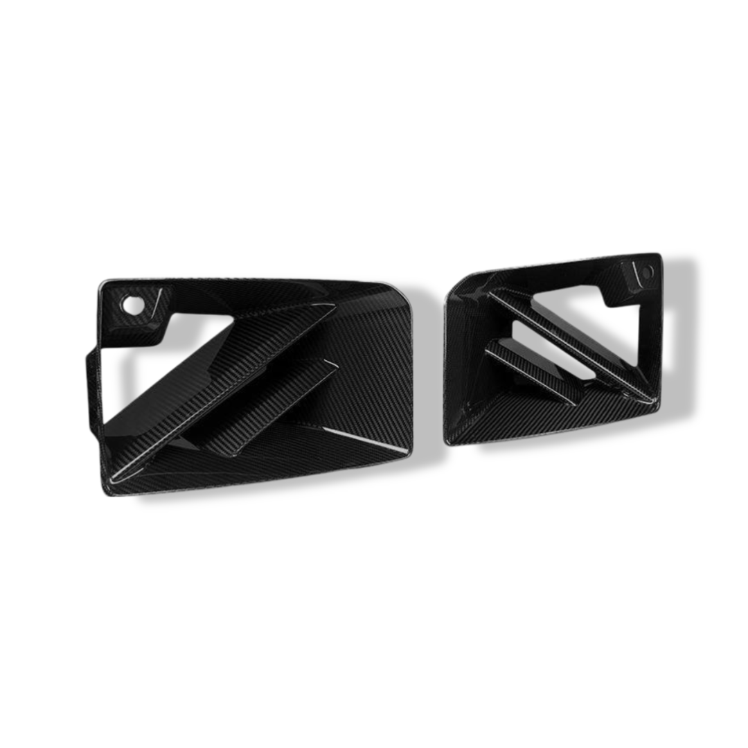 Carbon Fiber Front Air Ducts SQ Style - BMW G87 M2