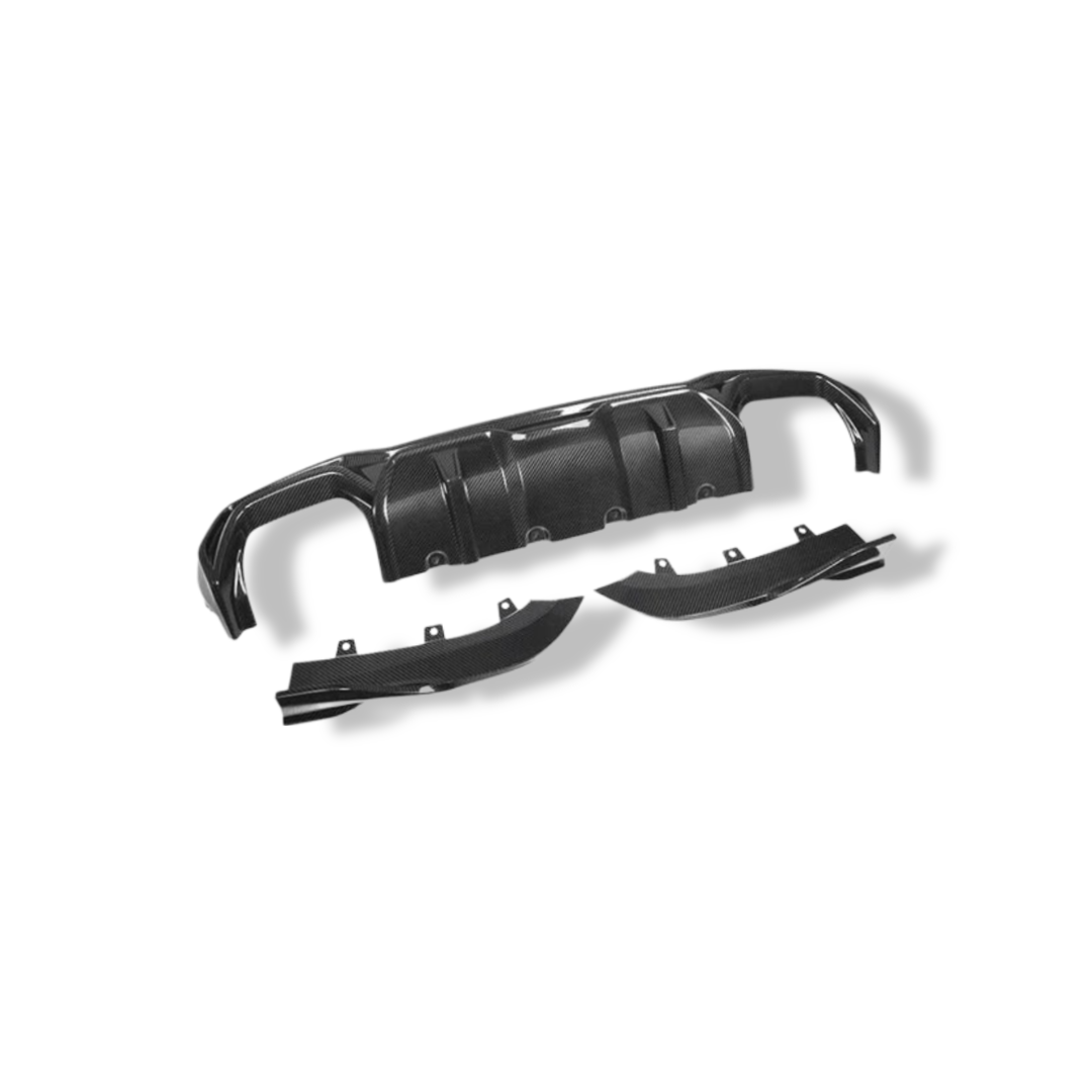 Carbon Fiber Rear Diffuser SQ Style  - BMW G22 / G23 4 Series