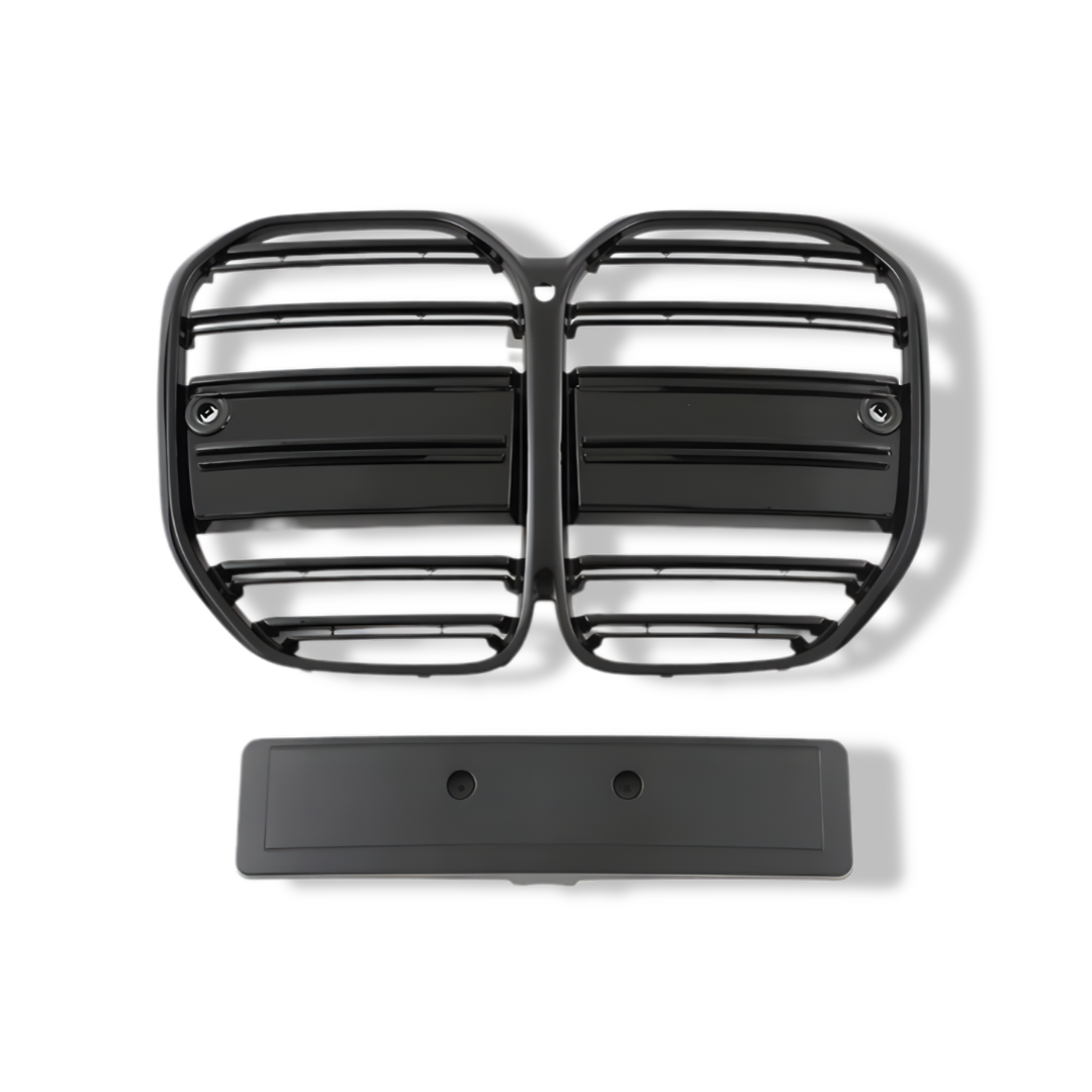 Dual Slat Gloss Black Front Grille - BMW G22 / G23 4 Series