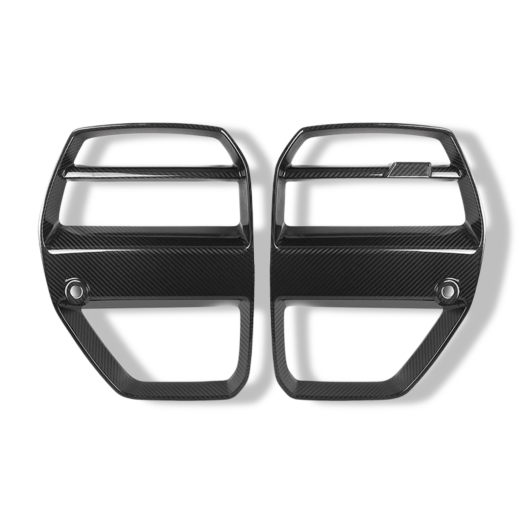 Carbon Fiber Front Grilles V Style - BMW G80 M3 / G82 M4 / G83 M4