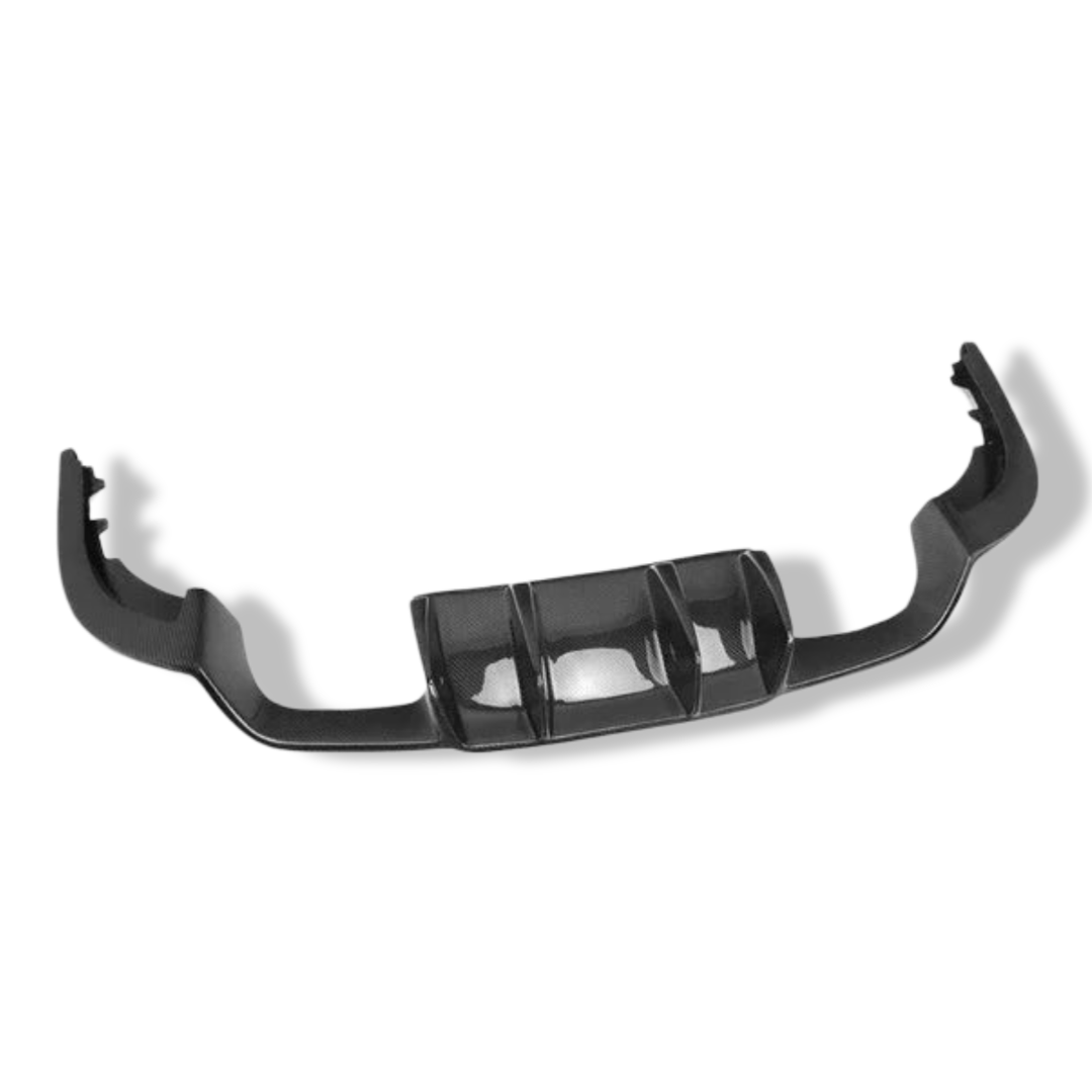 Carbon Fiber Rear Diffuser V Style - BMW F87 M2 / M2 Competition