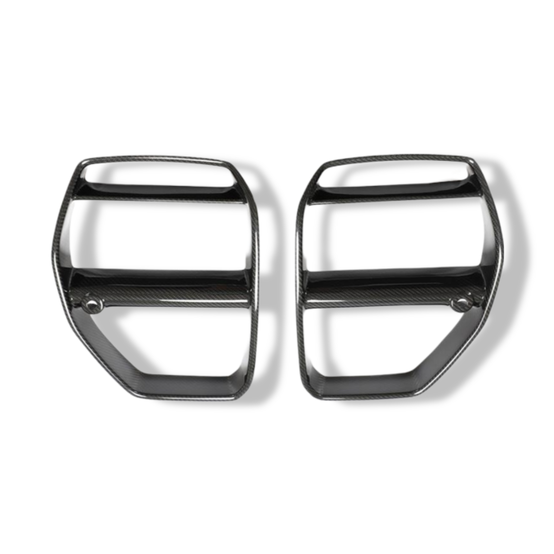 Carbon Fiber Front Grilles GT Style - BMW G80 M3 / G82 M4 /G83 M4