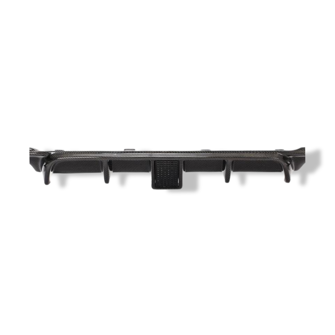 Carbon Fiber Rear Diffuser w/ Brake Light MP Style - BMW F30 3 Series