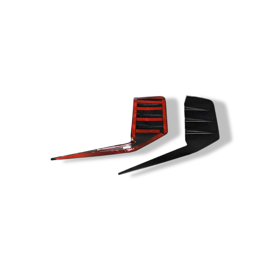 Carbon Fiber Rear Splitter Trim MP Style - BMW G87 M2