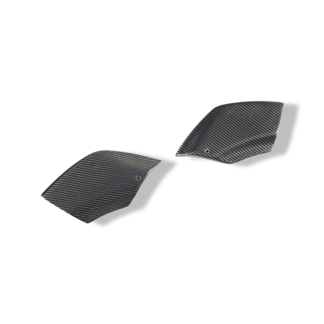 Carbon Fiber Rear Bumper Side Splitters - Mercedes Benz W176 A-Class