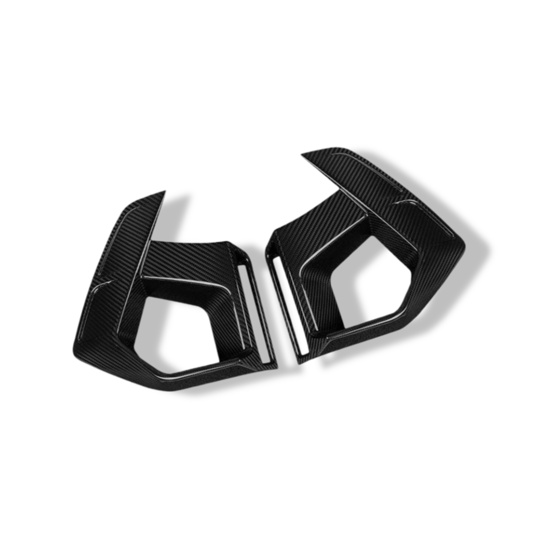 Carbon Fiber Front Air Ducts SQ Style - BMW F97 X3M LCI