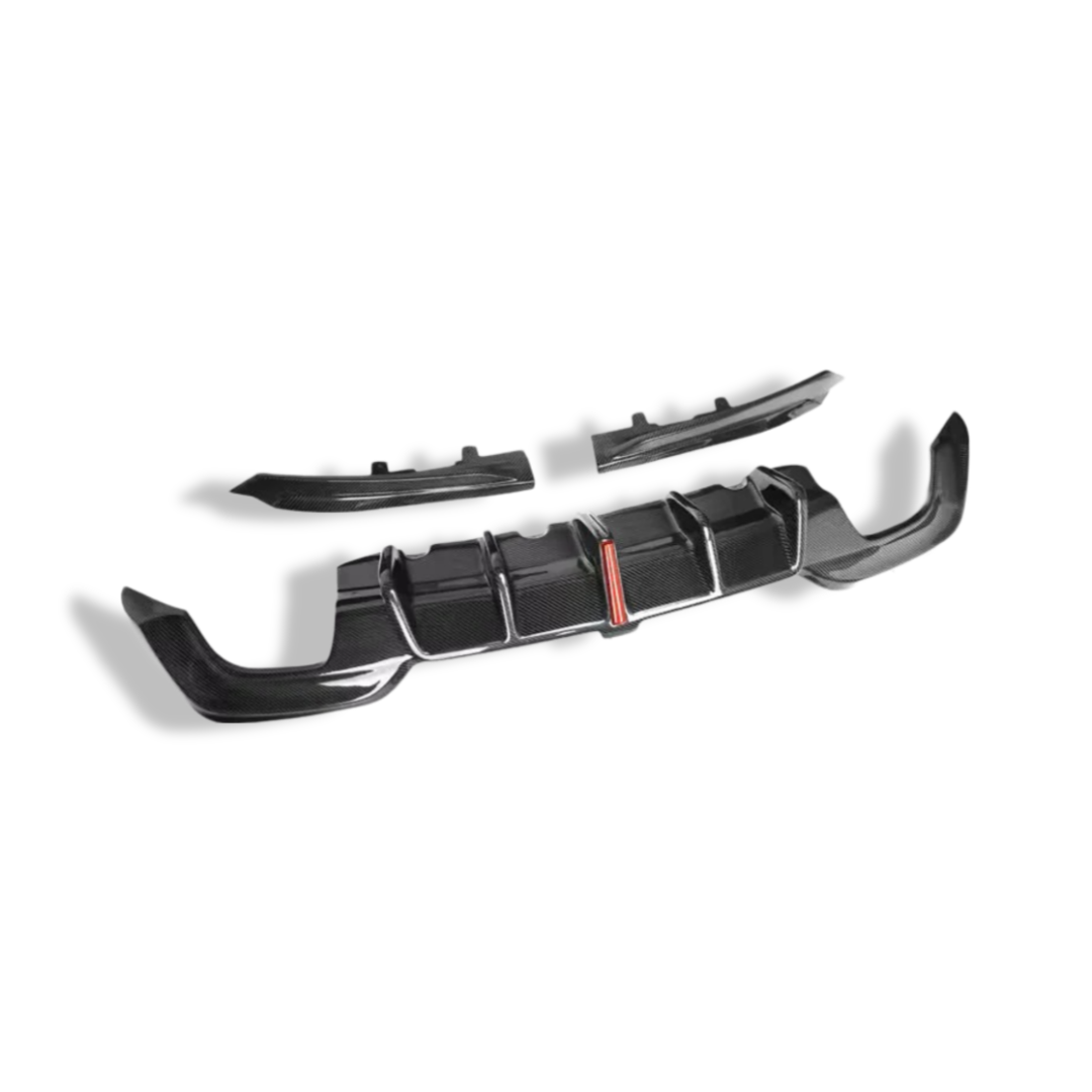 Carbon Fiber Rear Diffuser KB Style - BMW G20 M340i
