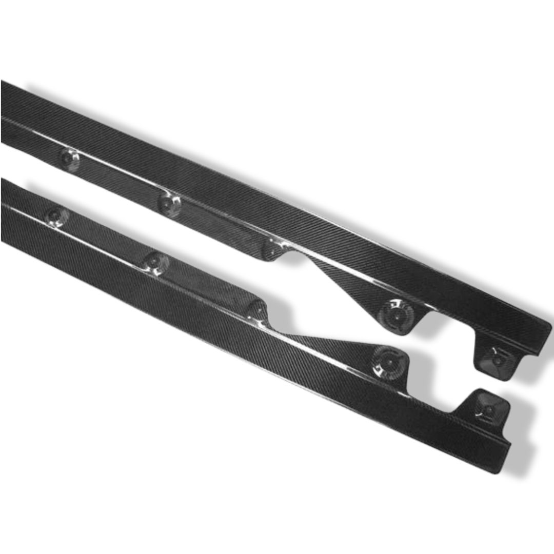 Carbon Fiber Side Skirts AC Style - BMW G42 2 Series