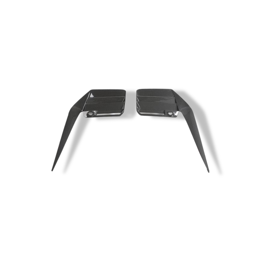 Carbon Fiber Rear Bumper Trim - BMW G87 M2