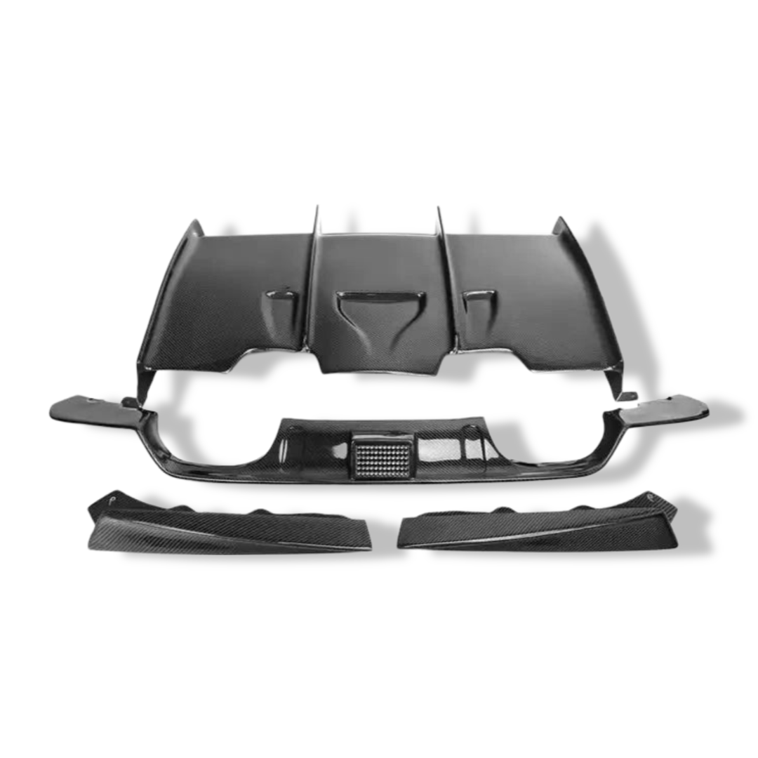 Carbon Fiber Rear Diffuser PSM Style - BMW F80 M3 / F82 M4 / F83 M4