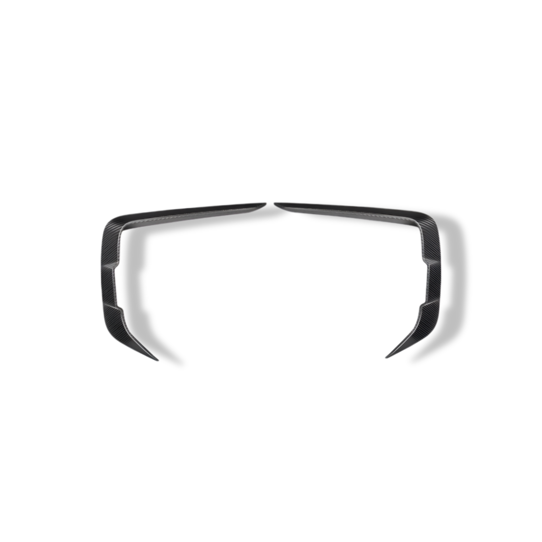 Carbon Fiber Front Upper Splitters - BMW G14 / G15 / G16 8 Series