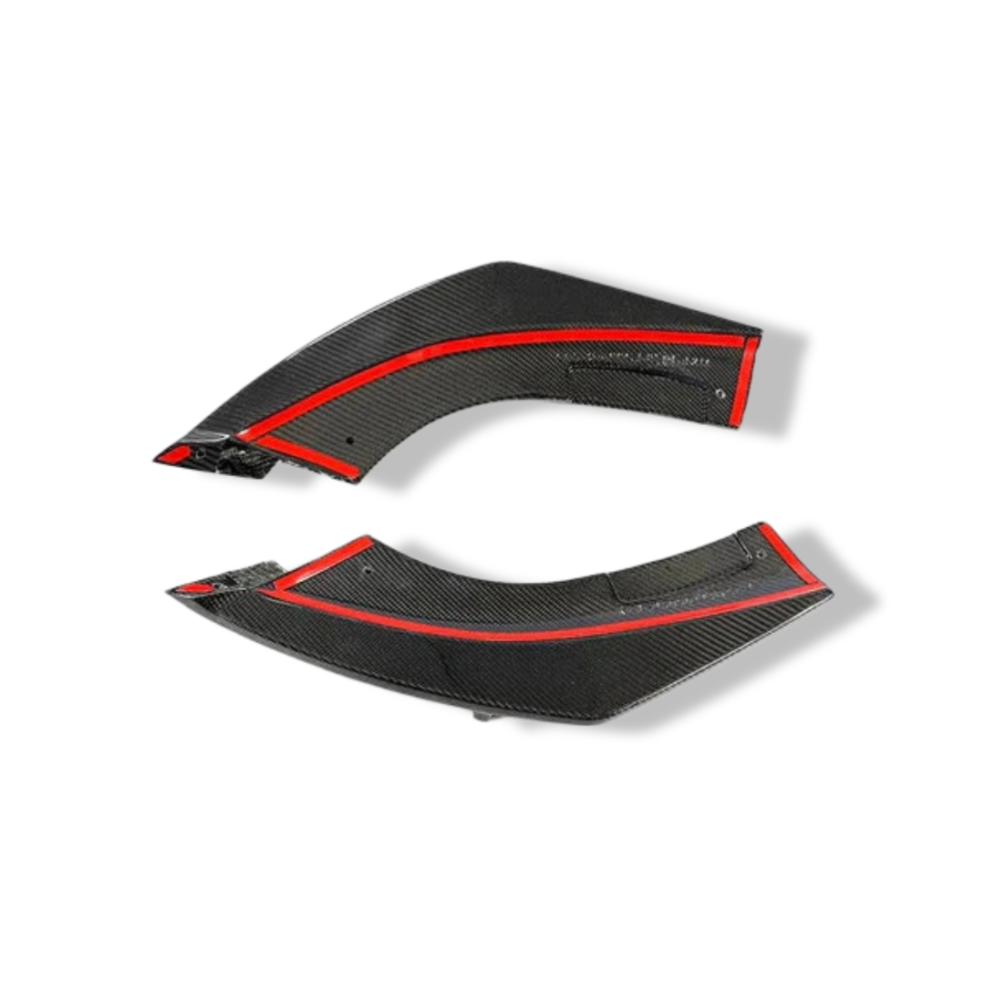 Carbon Fiber Rear Diffuser with LED Light - BMW F87 M2