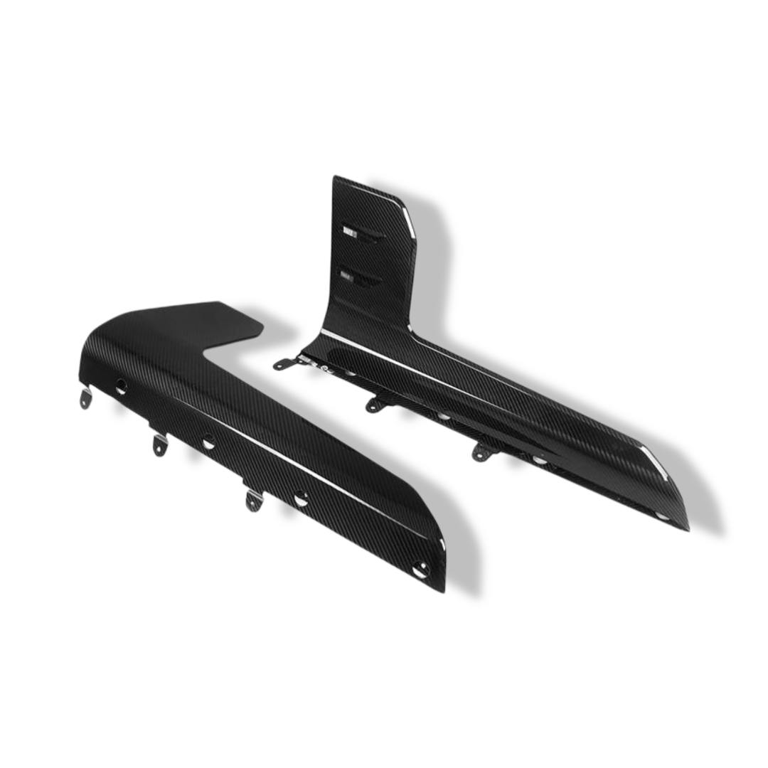 Carbon Fiber Side Skirt Winglets MP Style - BMW G87 M2